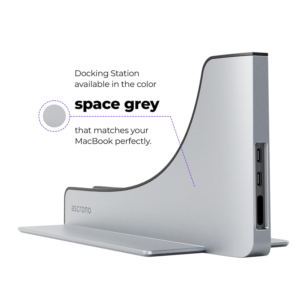 Ascrono® MacBook Docking Station